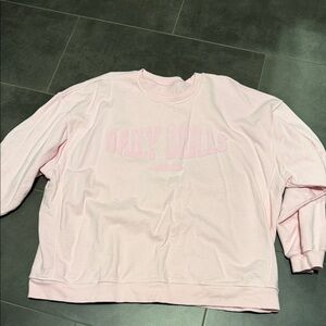 Daily drills monochrome crewneck in Cupid